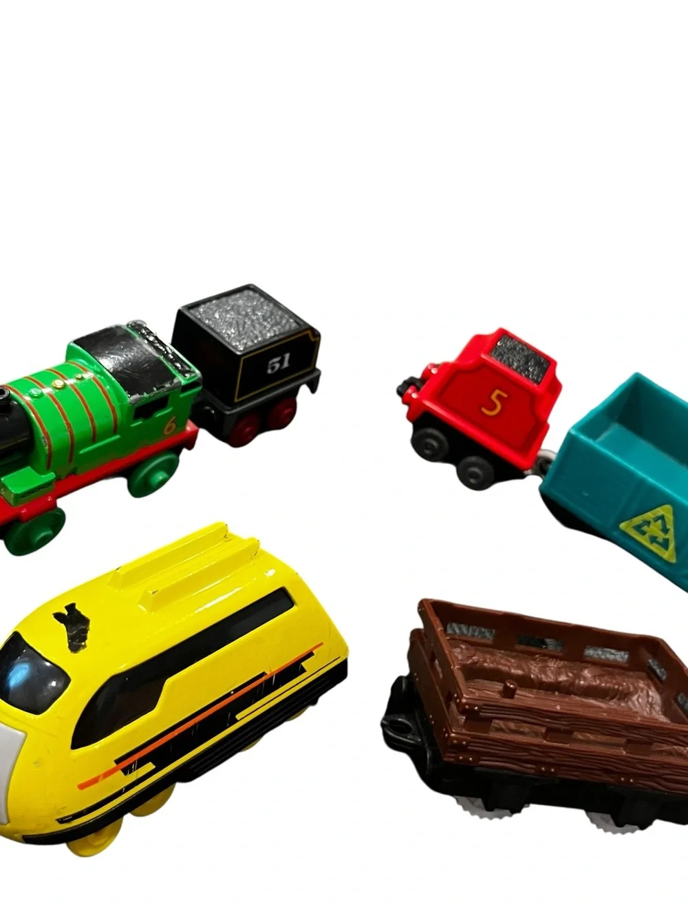 Thomas & friends track trains lot farona diesel Percy hiro kana